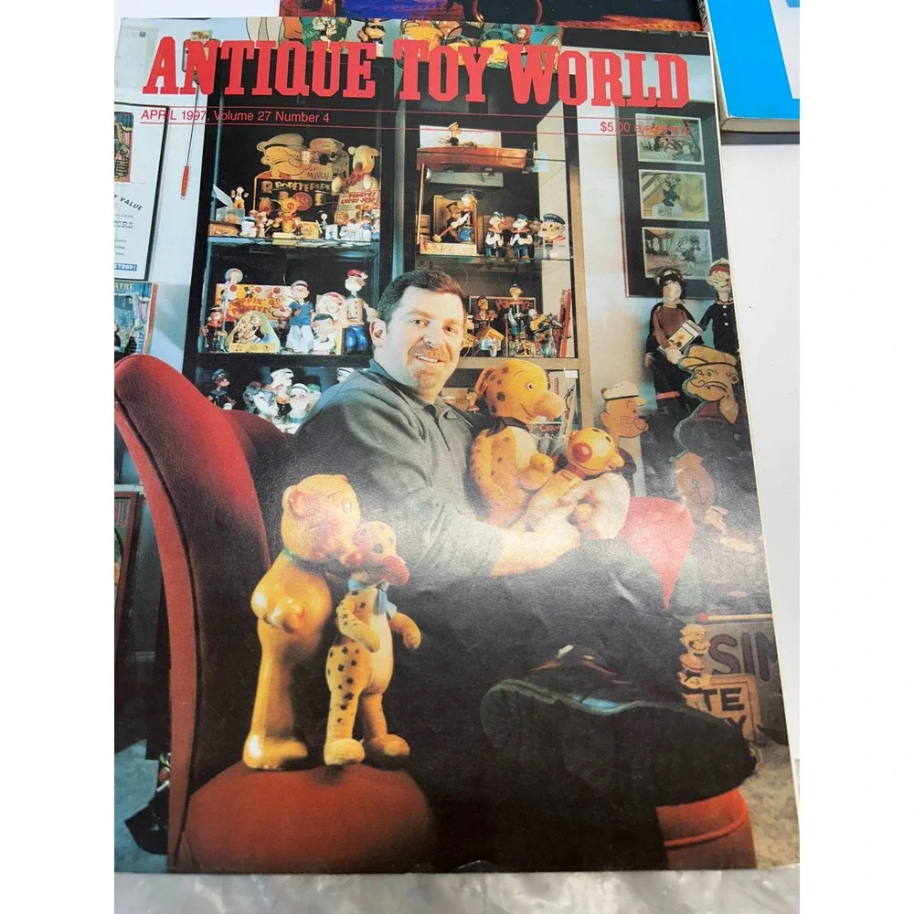 Antique Toy World Magazine Lot Volume 27 1997 11 Issues Toy‎ Reference Collector
